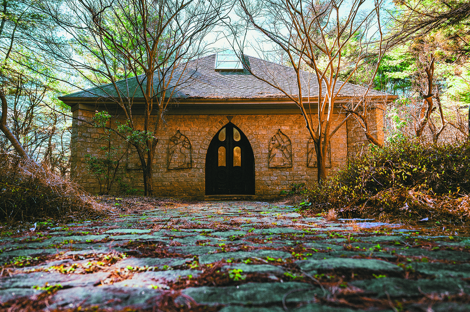 Chapel in the woods.