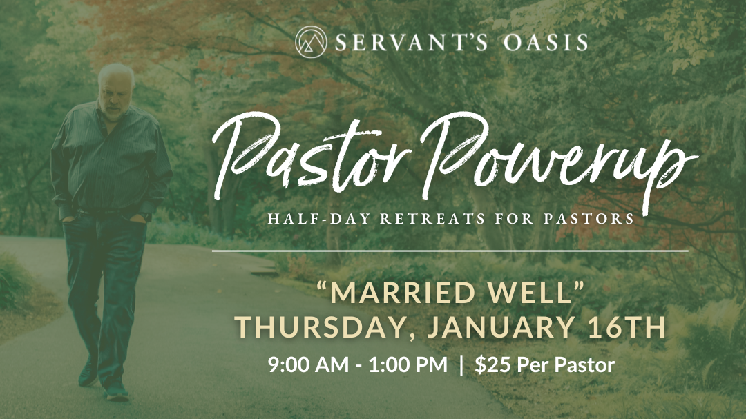 Pastor Powerup "Married Well" on January 16th from 9am to 1pm.